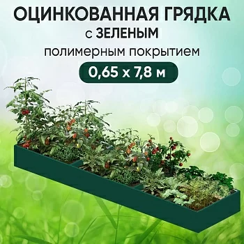 Грядка зеленая (0,65 х 7,8)